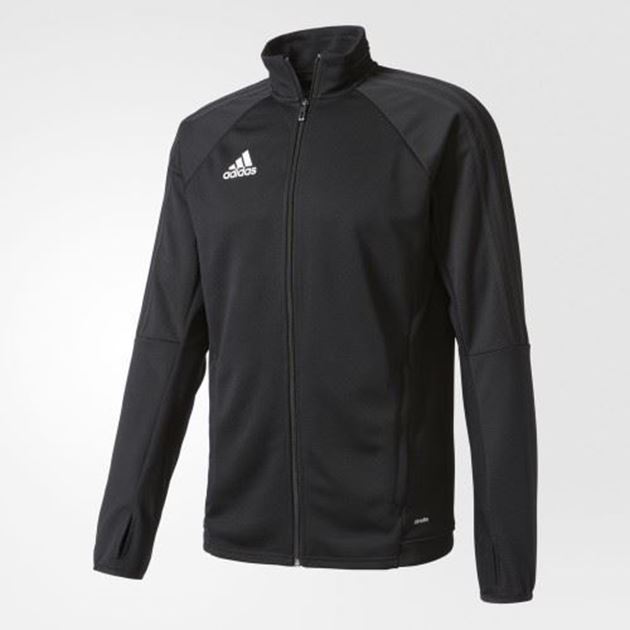 Bilde av Adidas  Tiro17 Trg Jakke Barn Svart Nidaros Idrettsungdomsskole