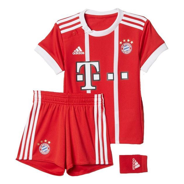 Bilde av Adidas FC Bayern Munchen Draktsett Hjemme Baby 17/18