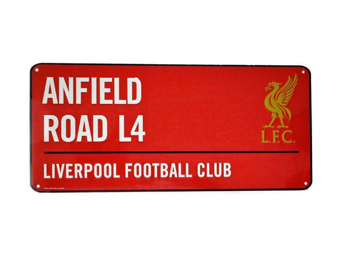 Bilde av Liverpool Anfield Road Skilt