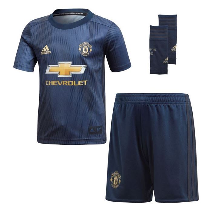 Bilde av Adidas Manchester United Kit Tredjedrakt Små Barn 18/19