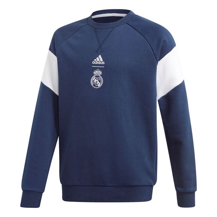 Bilde av Adidas Real Madrid Crew Sweatshirt Barn