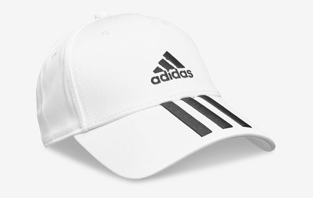 Bilde av Adidas Bball 3-stripes Hvit Caps