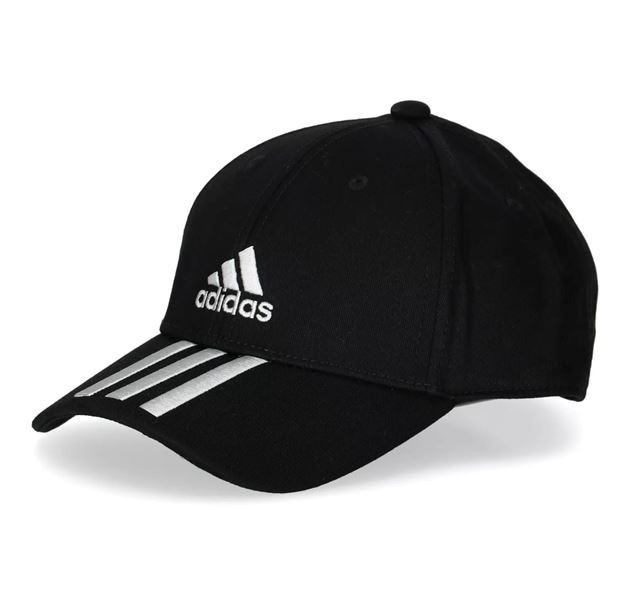 Bilde av Adidas Bball 3-stripes Svart Caps Malvik