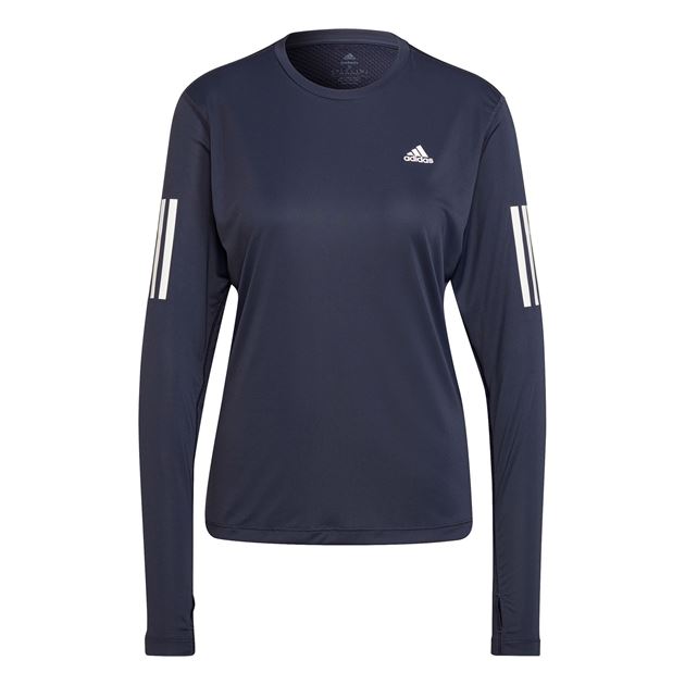 Bilde av Adidas Own The Run Lang Arm T-Skjorte Dame