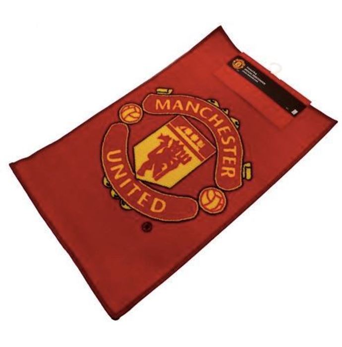 Bilde av Manchester United  Official Football Gift Crest Mat Rug Red